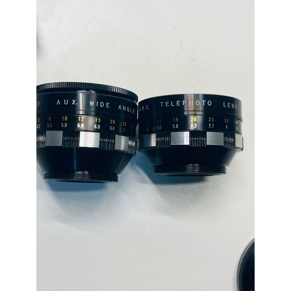 Bencor Case, Lens Auxiliary Wide Angle Lens and Telephoto Lens MADE IN JAPAN - Picture 11 of 14